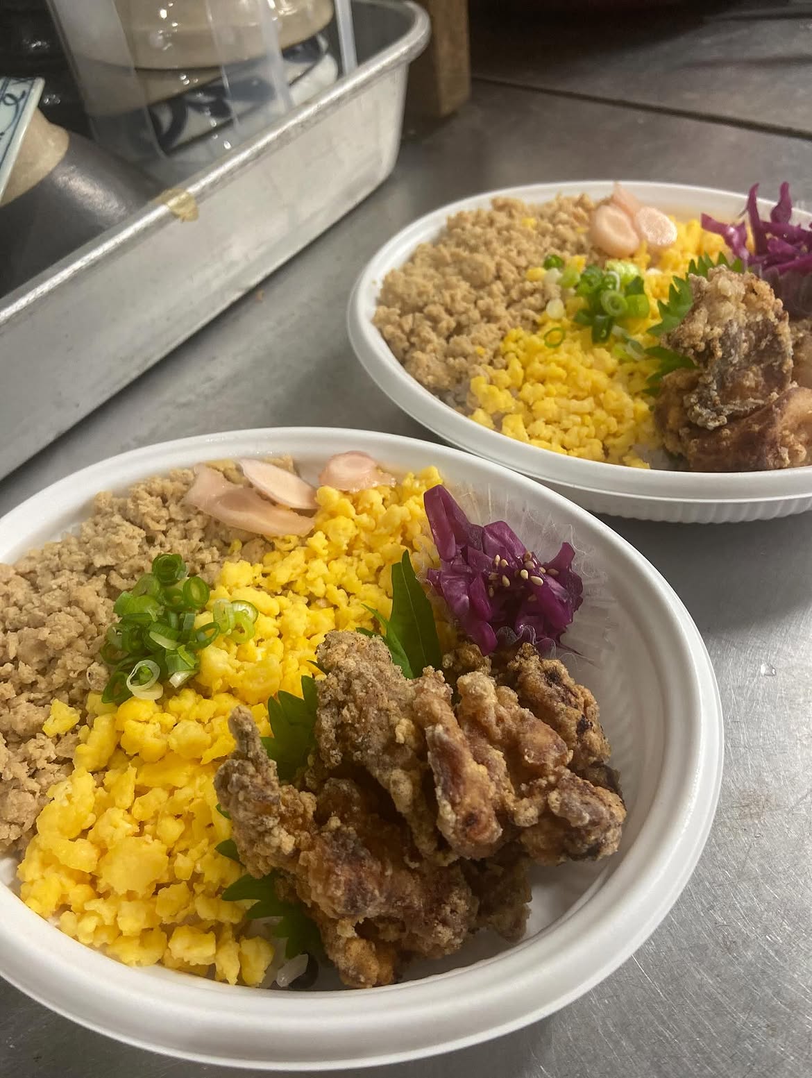 豆豆菜菜の鶏そぼろ弁当
